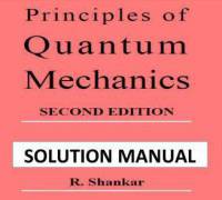 دانلود حل المسائل کتاب مکانیک کوانتومی شانکار Shankar