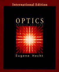 دانلود حل تمرین اپتیک یوجین حچت Eugene Hecht Optics