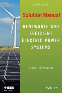 دانلود حل المسائل کتاب سیستم‌های الکتریکی تجدیدپذیر گیلبرت مسترز 