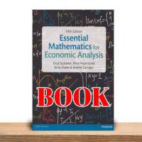  کتاب ریاضیات ضروری برای تحلیل اقتصادی کنات سیدسایتر ویرایش پنجم Knut Sydsaeter