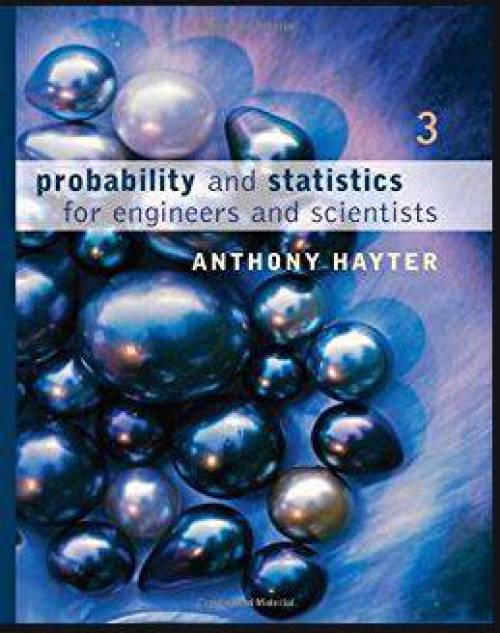 دانلود حل المسائل کتاب آمار و احتمال آنتونی هایتر Anthony Hayter